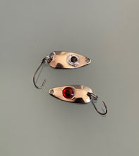 Load image into Gallery viewer, Polished Nickel Micro Spoons. 1.25g each. Two Pack